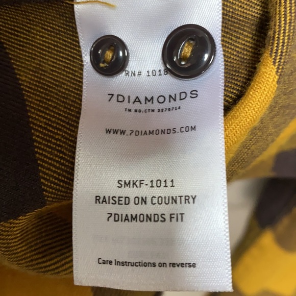 7 diamonds men’s flannel luxe soft - Picture 3 of 5